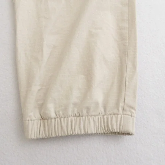 Patagonia Mens Nomader Jogger Pants Pelican Beige Elastic Waist Drawstring XXL